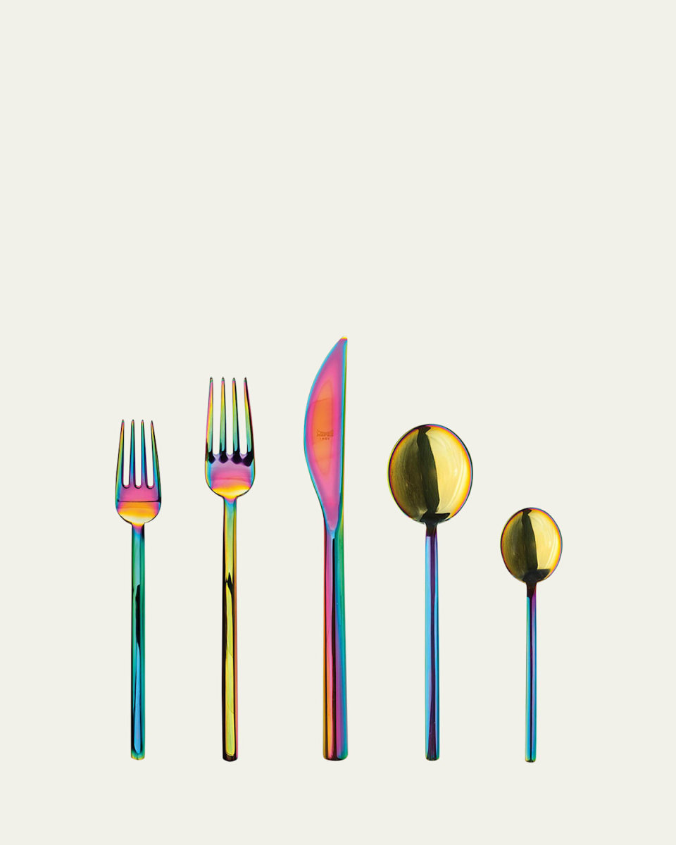 Due Rainbow 5-Piece Flatware Set